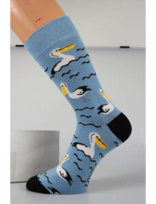 Lonka | Barevné ponožky pelikán