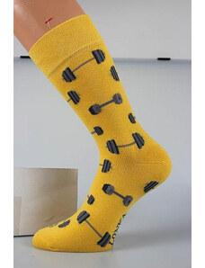 Lonka | Barevné ponožky činky