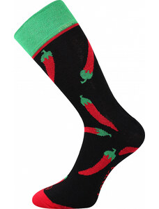 Lonka | Barevné ponožky chilli
