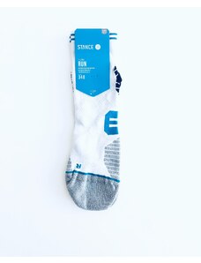 Stance Stance Fusion Run White stylové sportovní ponožky - XL / Bílá / Stance