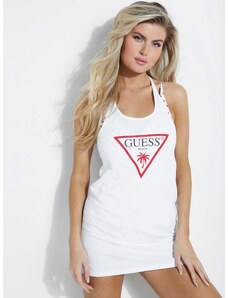 GUESS šaty Beach Tank Dress bílé, 12668-L