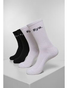 MT Accessoires HI - Bye Socks 4-Pack black/white