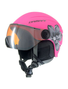 Dětská lyžařská helma Damani - Skier Visor C03 - růžová