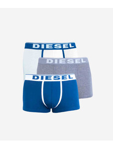 3PACK pánské boxerky Diesel modrý mix