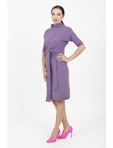MI Zavinovací šaty reglán fialové