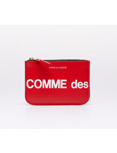 Comme des Garçons Wallets Pánská peněženka Comme des Garçons Huge Logo Wallet Red