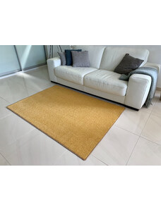 Vopi koberce Kusový koberec Eton Exklusive žlutý - 57x120 cm