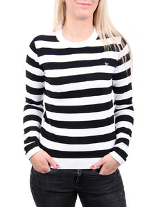 Guess dámský černobílý pruhovaný svetr