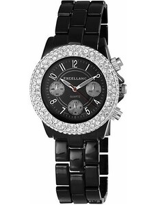 Beangel Dámské kovové hodinky Excellanc - černé