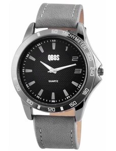 Beangel Pánské hodinky QBOS šedé