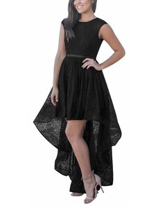 Beangel Krajkové dámské černé šaty Lindsey