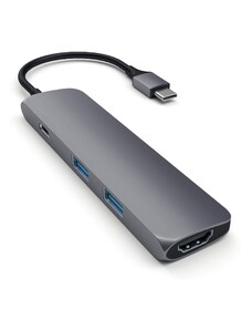 Satechi 2x USB-A + 1x HDMI + 1x USB-C ST-CMAM šedá