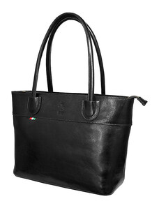 Dámská kožená kabelka ITA3582-B černá
