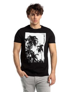 Tričko s krátkým rukávem DEVERGO - palmy