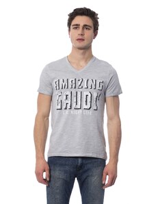 Značkové pánské tričko Gaudi Jeans - Grey