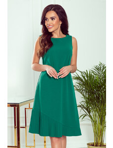 Numoco Dámské mini šaty Karine zelená XL