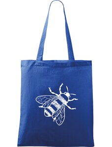 Roni Syvin + Adler/Malfini Ručně malovaná menší plátěná taška - Včela
