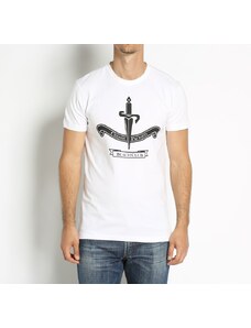 Značkové pánské tričko Cesare Paciotti - Bílé