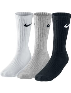 Ponožky Nike 3PPK VALUE COTTON CREW-SMLX sx4508-965