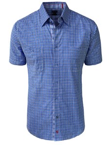 GEAR CRISTIAN SHM1298 Cotton Slim Fit Shirt blue