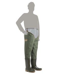 Pánské rybářské brodící holínky Demar GRAND WADERS 3190 zelené