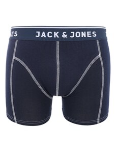 JACK & JONES Boxerky 'JACSIMPLE' tmavě modrá / bílá