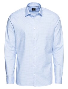 OLYMP Společenská košile modrá / bílá