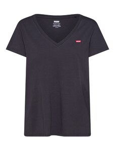 LEVI'S  Tričko 'Perfect V-Neck Tee' ohnivá červená / černá / bílá