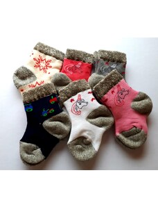 Zimní ponožky Knebl z Valašska - dívčí, chlapecké