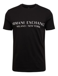 ARMANI EXCHANGE Tričko '8NZT72' černá / bílá