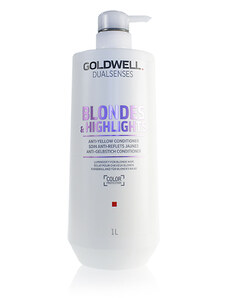 Goldwell Dualsenses Blondes & Highlights kondicionér pro blond a melírované vlasy 1000 ml