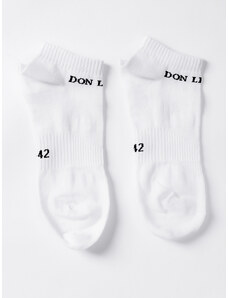 Don Lemme Ponožky Ankle 2ks - bílé