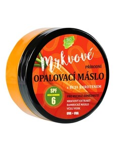 VIVACO Přírodní opalovací mrkvové máslo OF 6 150 ml