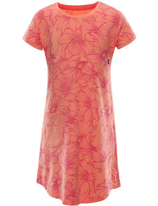 Alpine Pro Tereso Dětské šaty KSKR067 peach pink 116-122