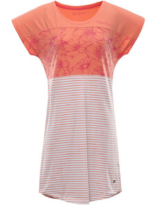 Alpine Pro Cleya Dámské šaty LSKR222 peach pink XS