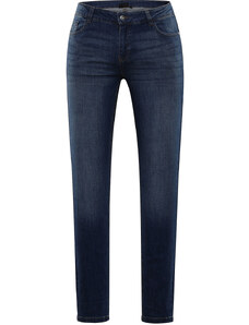 Alpine Pro Pampa 4 Dámské jeansové kalhoty LPAR391 indigo blue 34