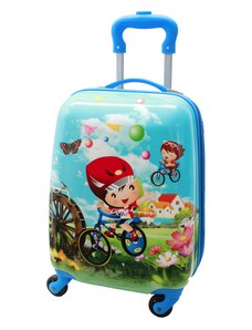 Dětský kufr cyklista