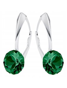 Šperky LAFIRA Style Lafira stříbrné náušnice zelené Xirius 2952