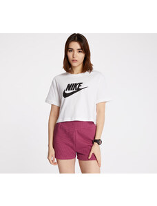 Dámské tričko Nike Sportswear Essential Cropped Icon Future Tee White/ Black