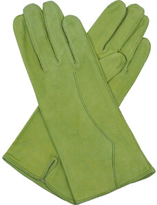 Zelené, kožené rukavice - GLAMI.cz