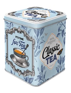 NOSTALGIC-ART Retro dóza na čaj plechová It’s Time Classic Tea 100 g