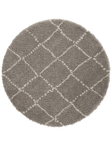 Mint Rugs - Hanse Home koberce AKCE: 160x160 (průměr) kruh cm Kusový koberec Allure 102752 Grey/Cream - 160x160 (průměr) kruh cm