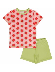 Dětské pyžamo s krátkým rukávem Watermelon z biobavlny BIO MAXOMORRA Velikost 110/116
