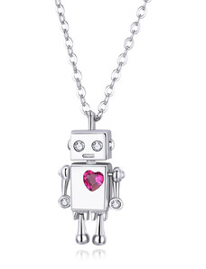 Royal Fashion nastavitelný náhrdelník Zamilovaný robot SCN388