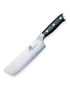 nůž Nakiri 7" (165mm) Dellinger Samurai Professional Damascus vg-10