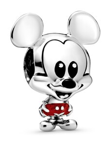 PANDORA Disney přívěsek Mickey Mouse Červené kalhoty