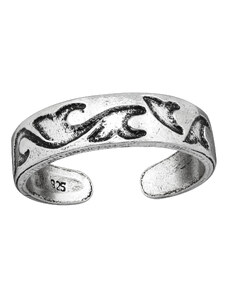 OLIVIE Stříbrný prsten NA NOHU 4008