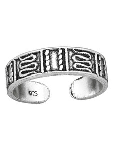 OLIVIE Stříbrný prsten NA NOHU 4009