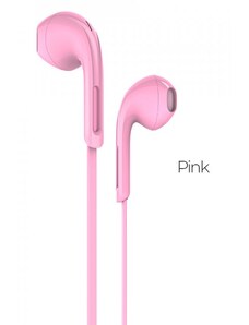 Sluchátka - HOCO, M39 Rhyme Pink