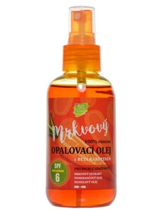 Vivaco 100% přírodní mrkvový opalovací olej SPF6 150 ml